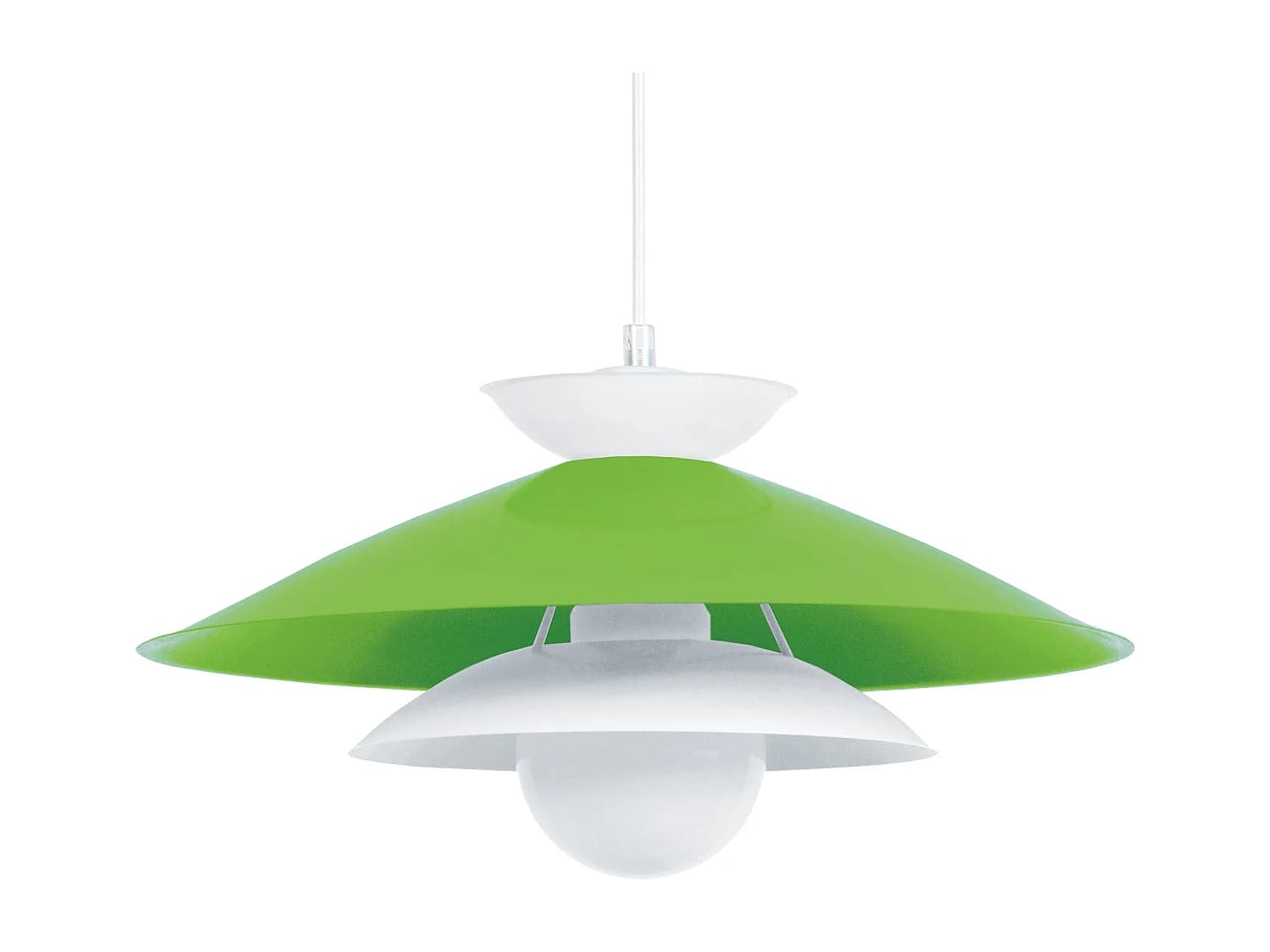 Suspension TOSEL ,métal,Noir ,H78xD30xP30 cm