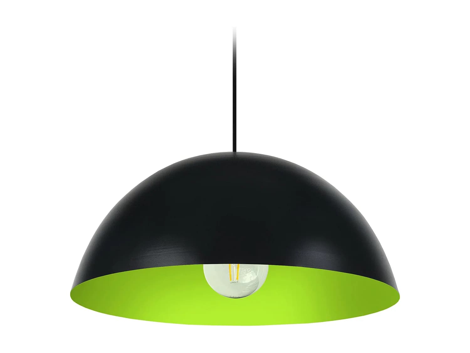 Suspension TOSEL ,métal,Noir ,H78xD30xP30cm