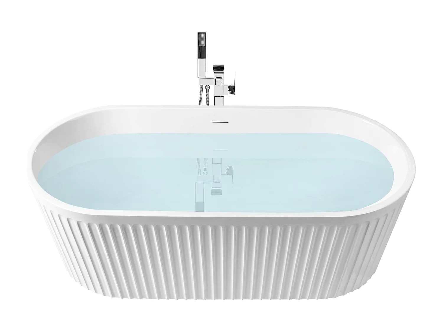 Baignoire îlot SERENA 170 x 80 cm Blanc