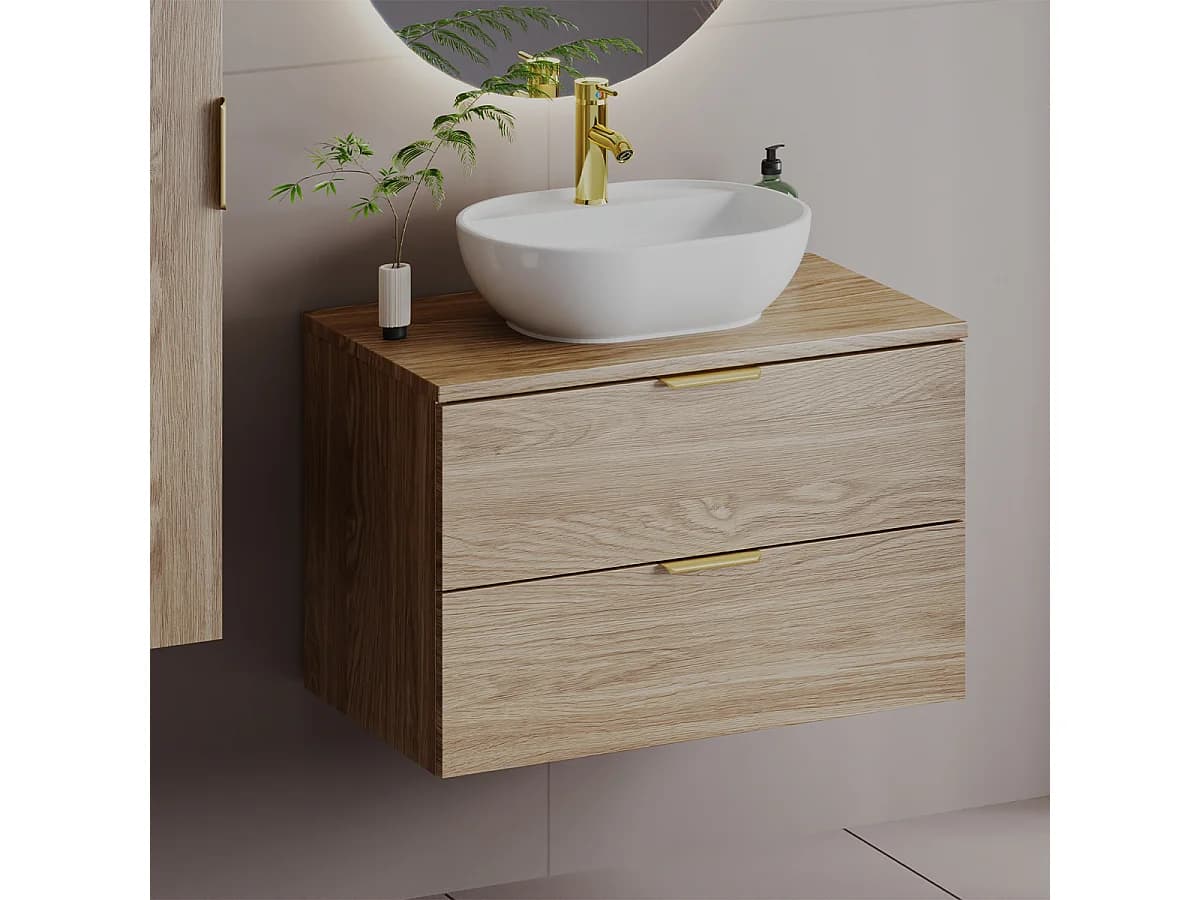 Meuble sous-vasque 60cm Astrid Bois