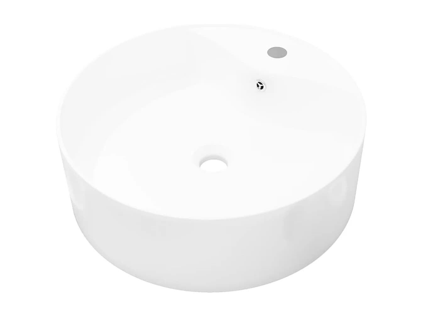 Lavabo vasque salle de blanche 46.5 x 46.5 x 15.5 cm 02_0002513