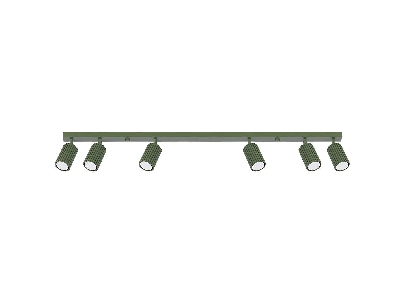 Plafonnier Onyx 6L vert olive
