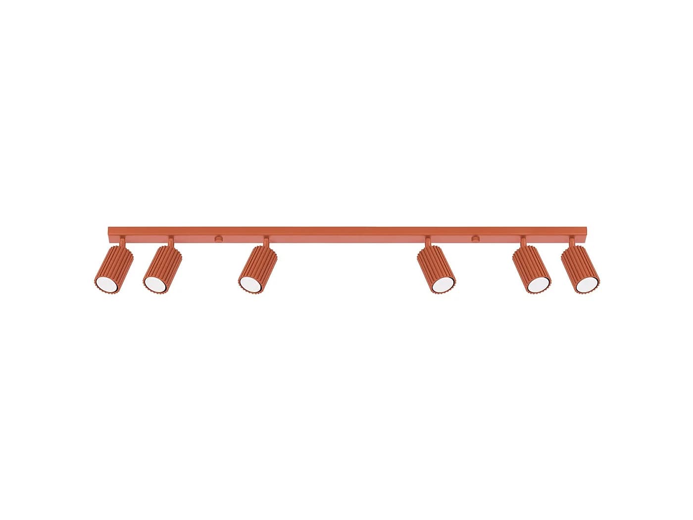 Plafonnier Onyx 6L rouge ocre