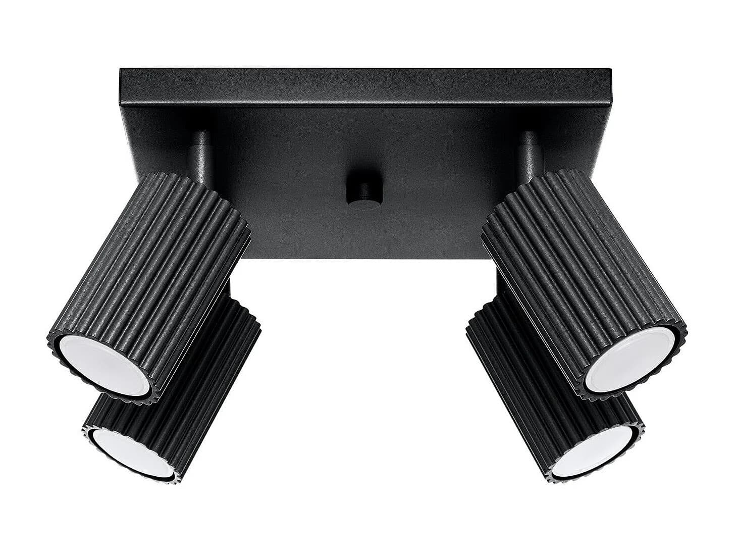 Plafonnier Onyx 4 noir