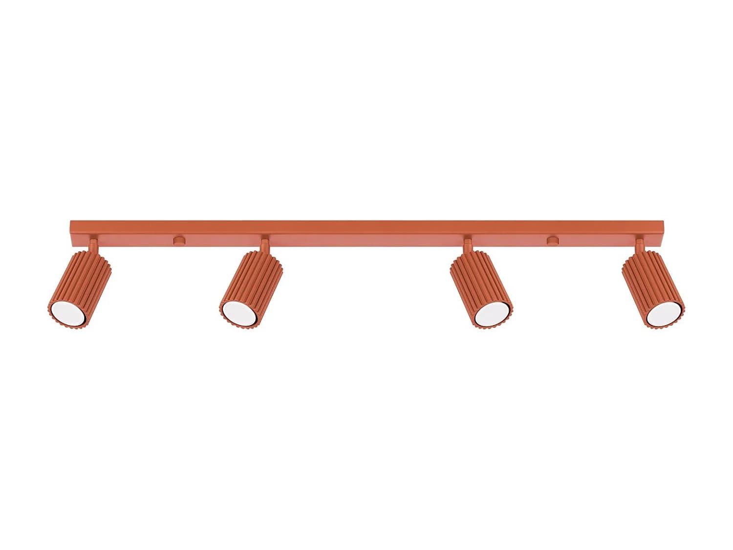 Plafonnier Onyx 4L rouge ocre