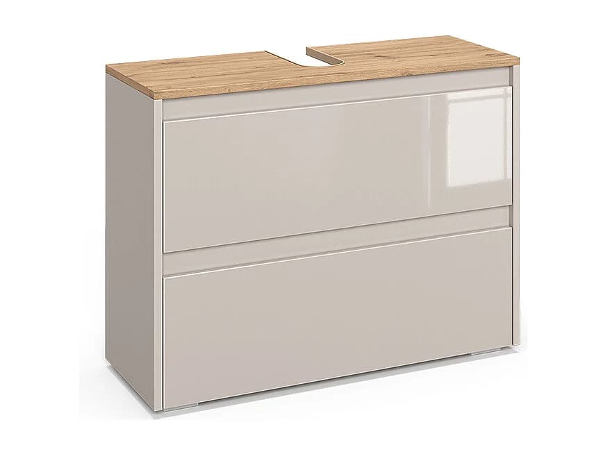 Meuble sous vasque simple cachemire/artisan 80.1x30.1x62 majest