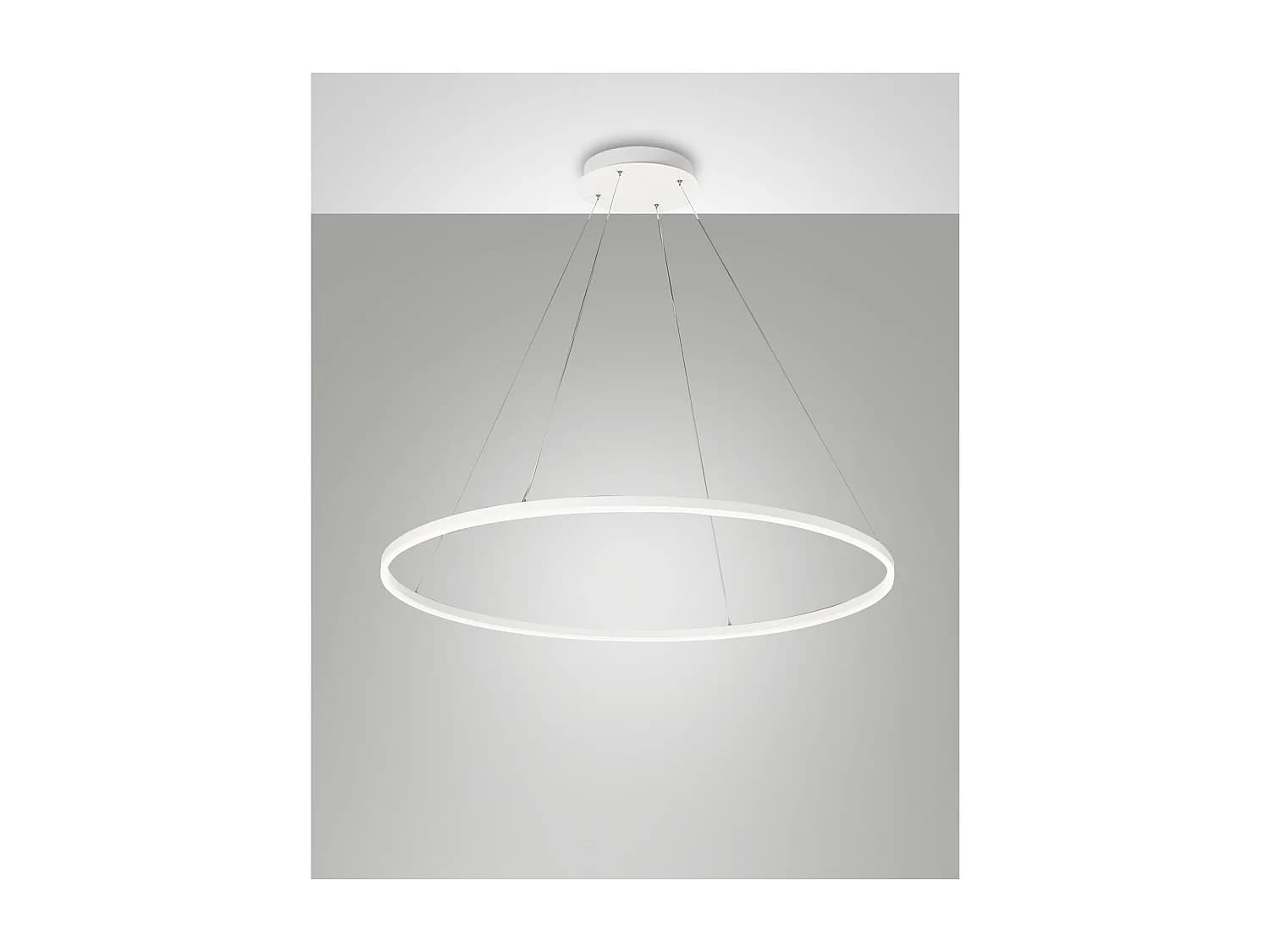 GIOTTO Lustre suspendu LED 60W blanc 3508-42-102 Fabas Luce