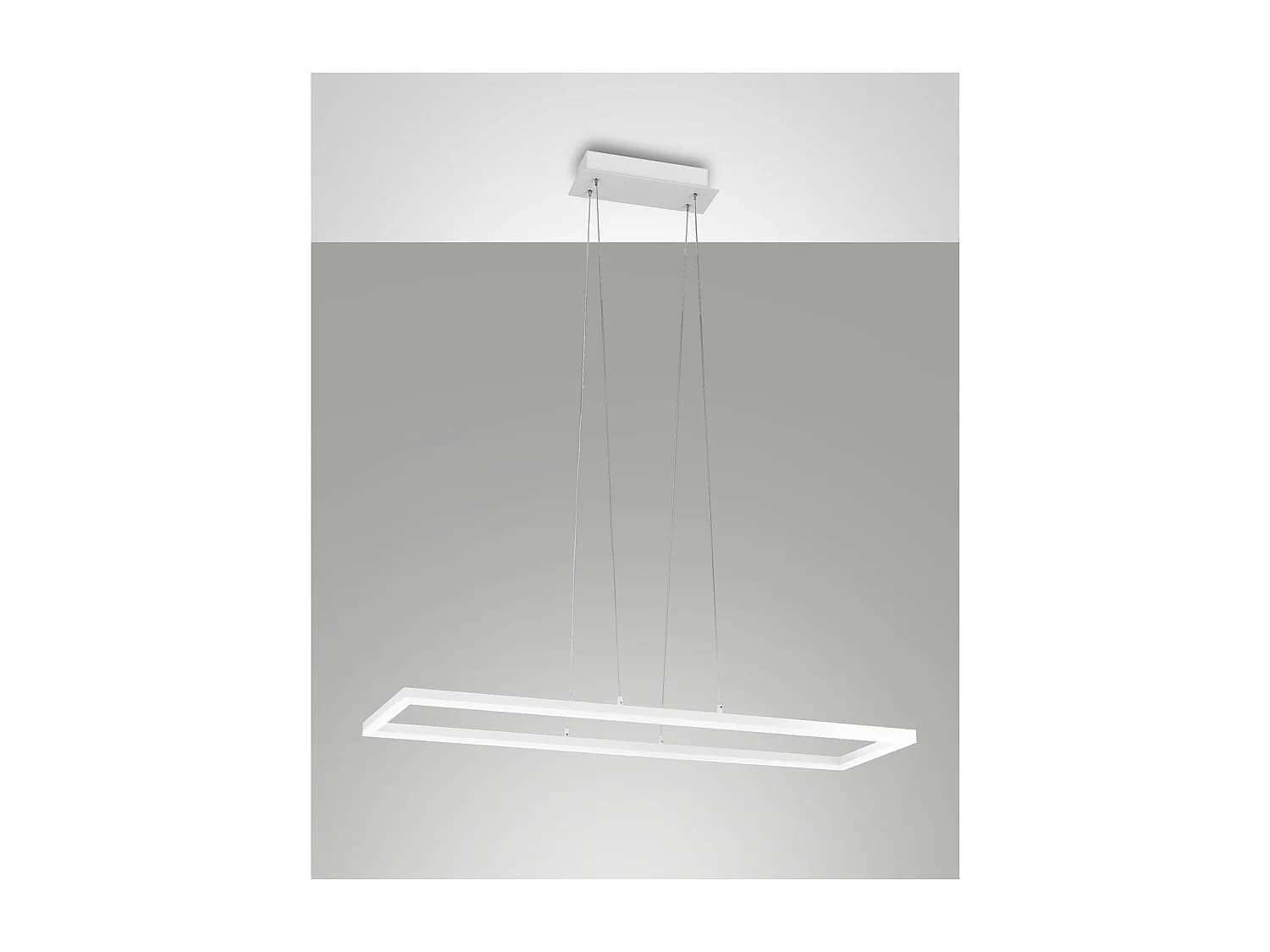 Plafonnier suspendu BARD LED 52W Blanc 3394-43-102 Fabas Luce