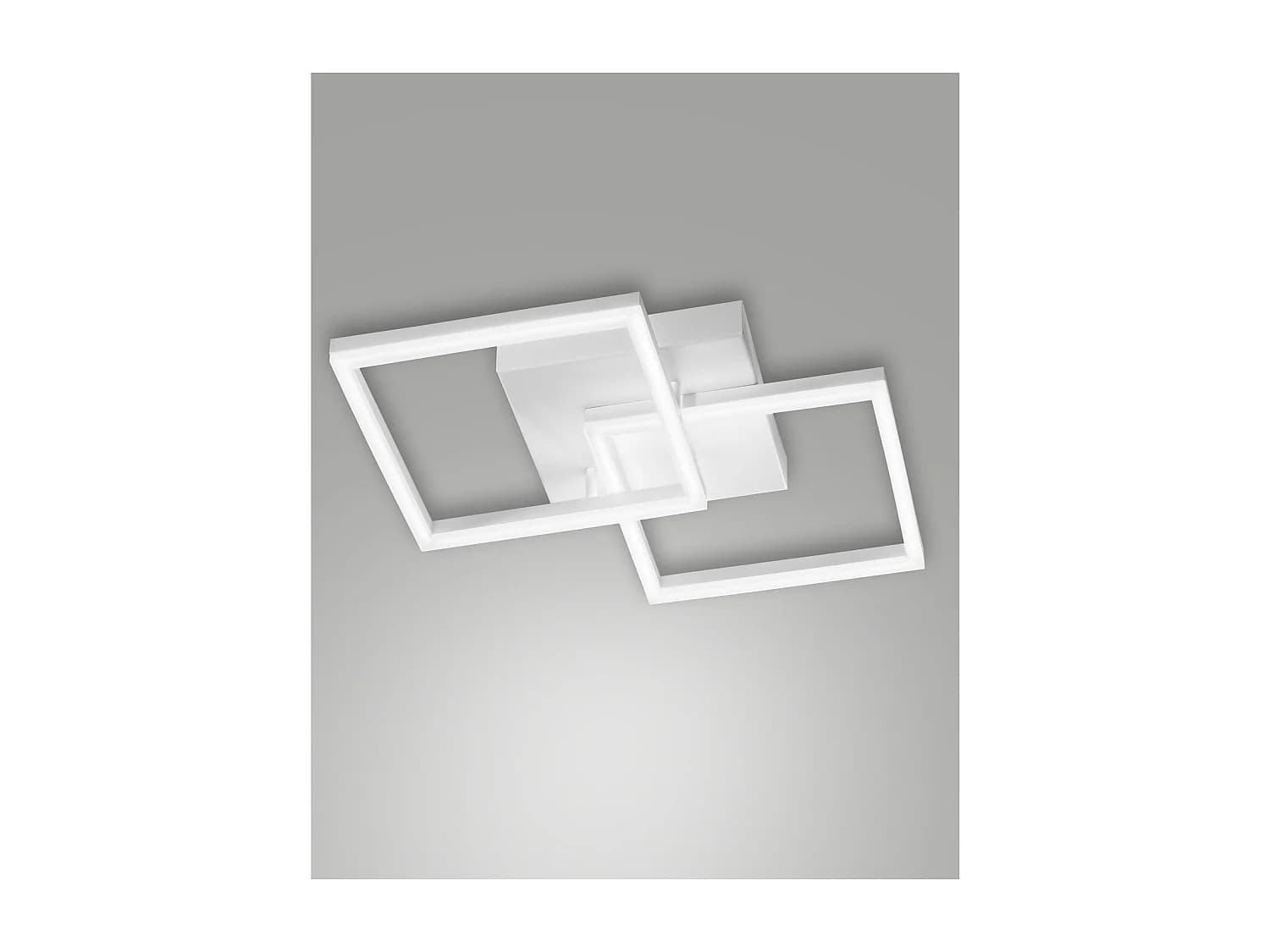 Plafonnier LED moderne BARD 39W Blanc 3394-29-102 Fabas Luce