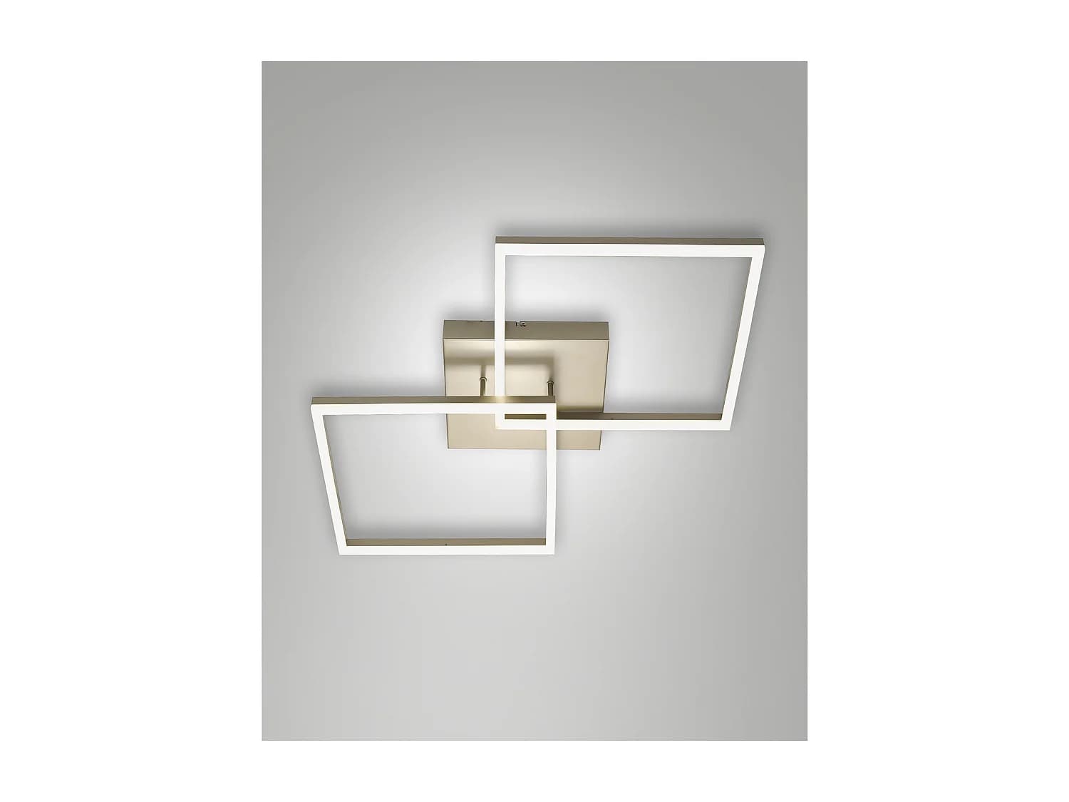 BARD plafonnier LED moderne 52W Or Mat 3394-65-225 Fabas Luce