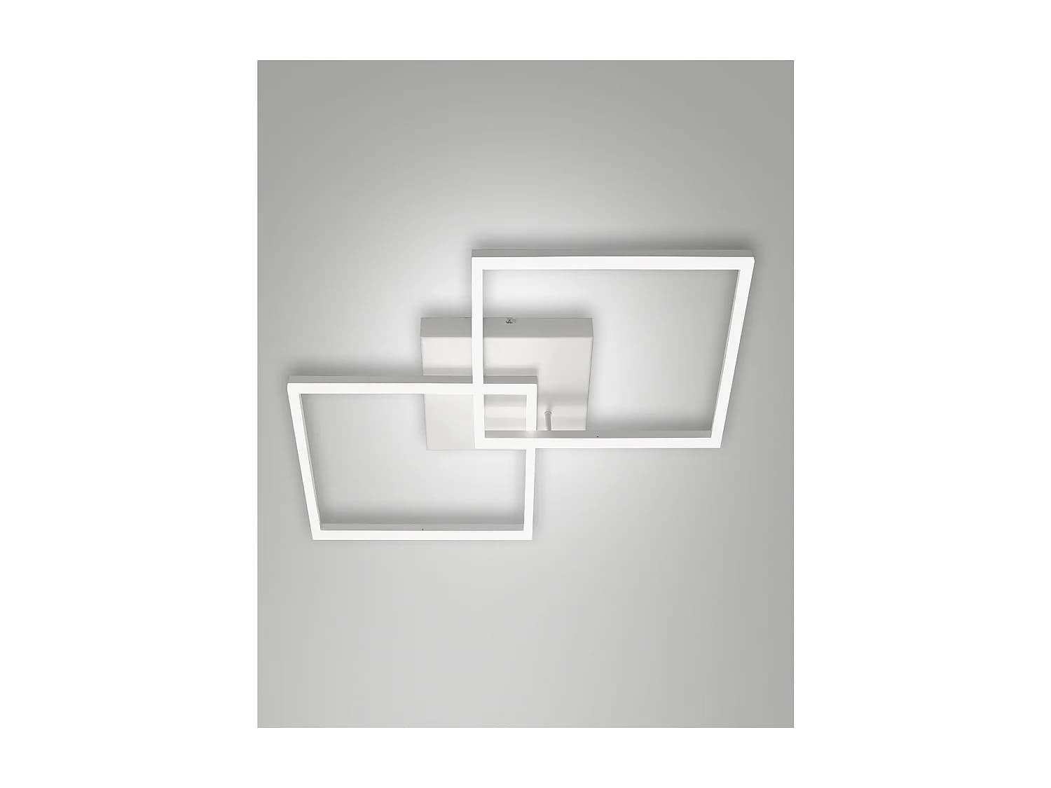 BARD plafonnier LED moderne 52W Blanc 3394-65-102 Fabas Luce