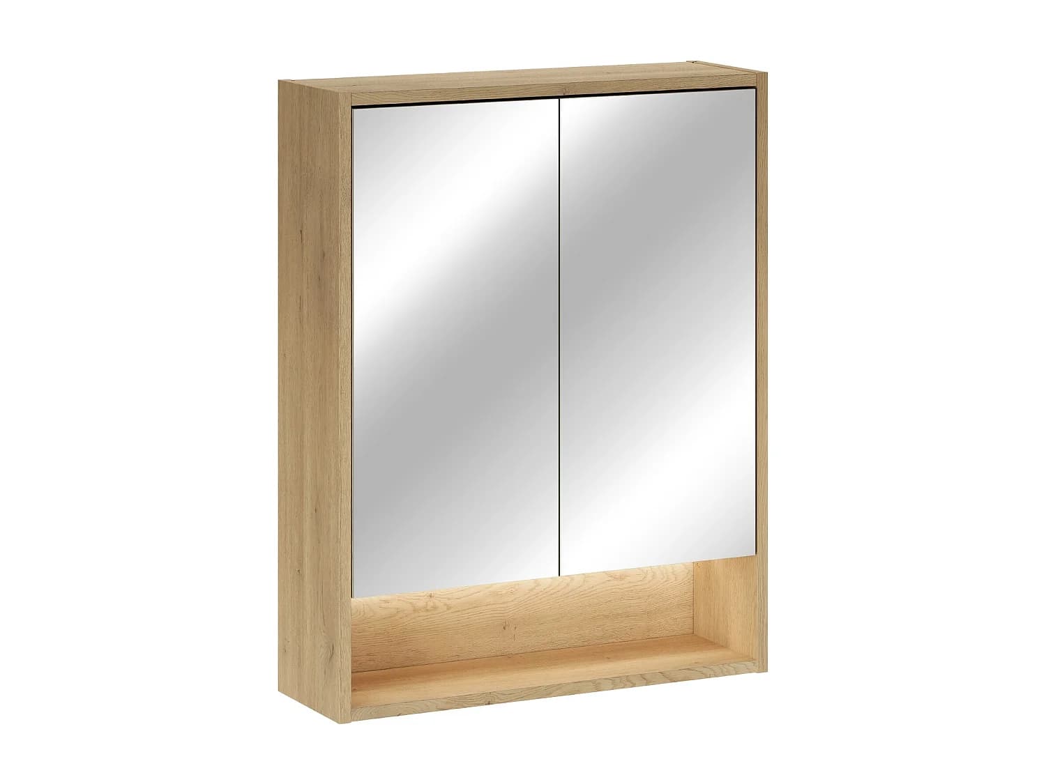 Costano Cremona - Armoire avec miroir 60cm 2 Portes