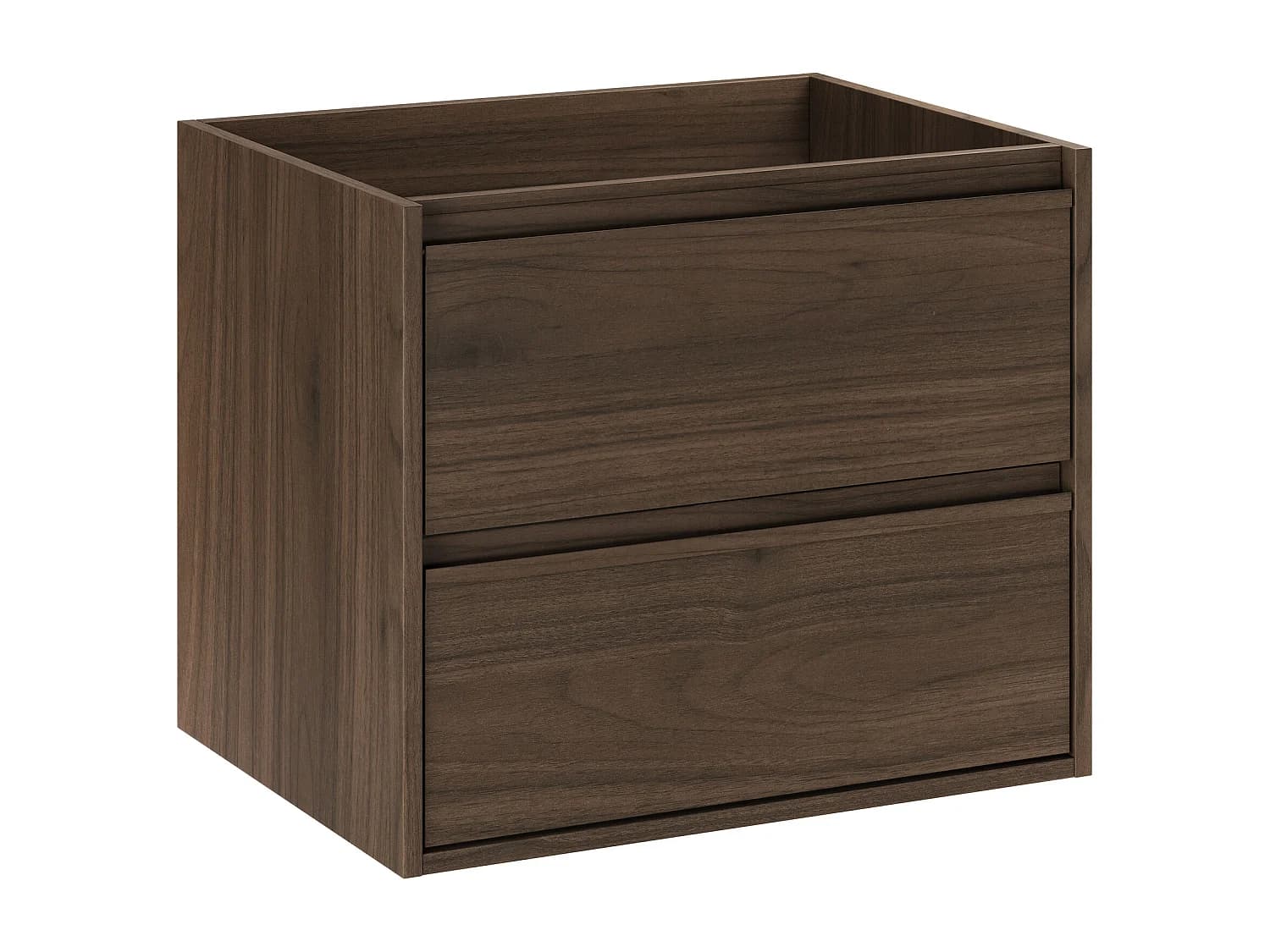 Costano Villa Meuble sous lavabo 60cm 2 tiroirs