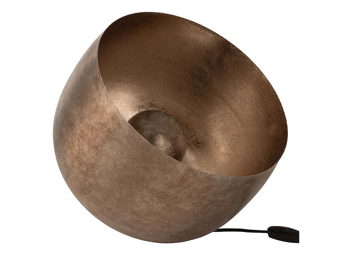 Lampe à Poser Design "Saloon" 35cm Or