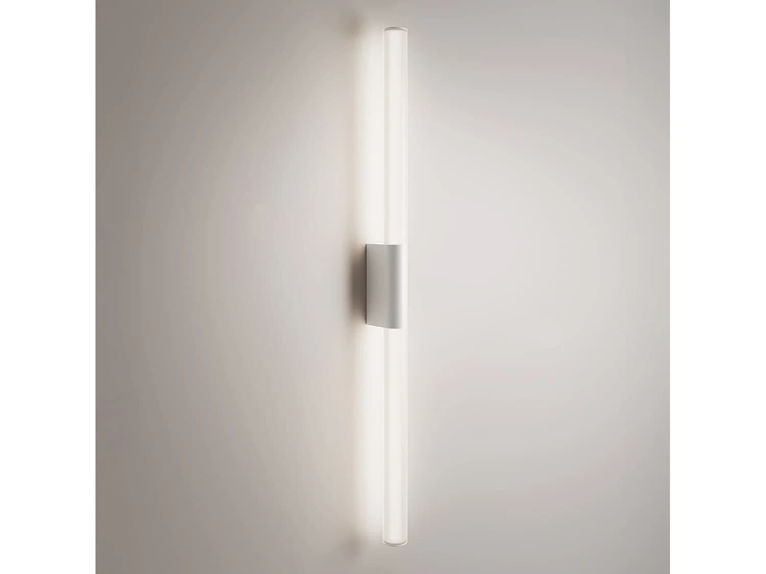Applique Ou Plafonnier Led Sticks, Structure En Aluminium Blanc Mat, 26.5W, Indice De Protection Ip54, Température De Couleur Sélectionnable