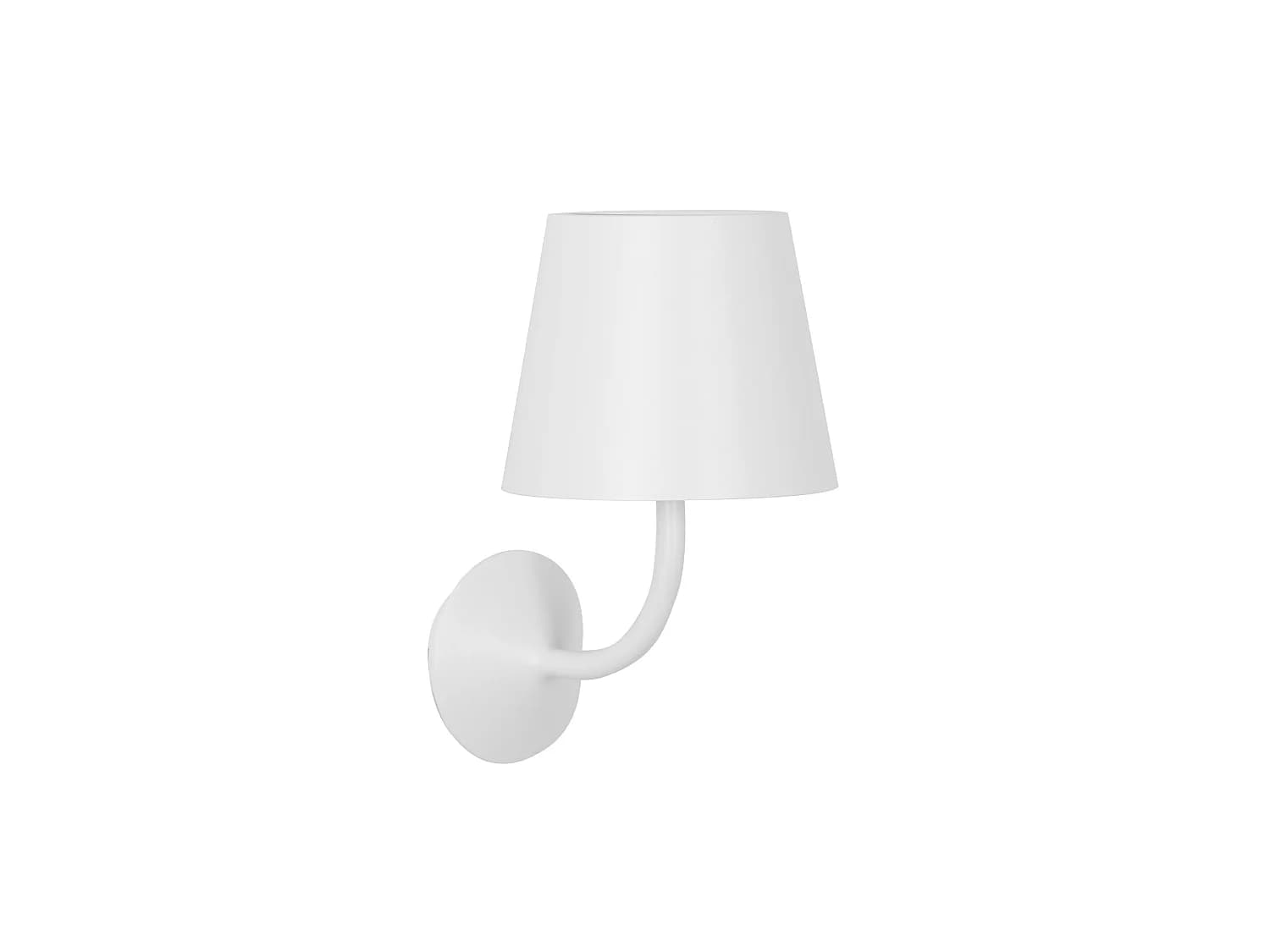 Zafferano Poldina Applique D'Extérieur E27 En Aluminium Peint En Blanc Mat, Design Moderne Ip54, Dimensions 16.5X22.2X28.4 Cm Produit 230V