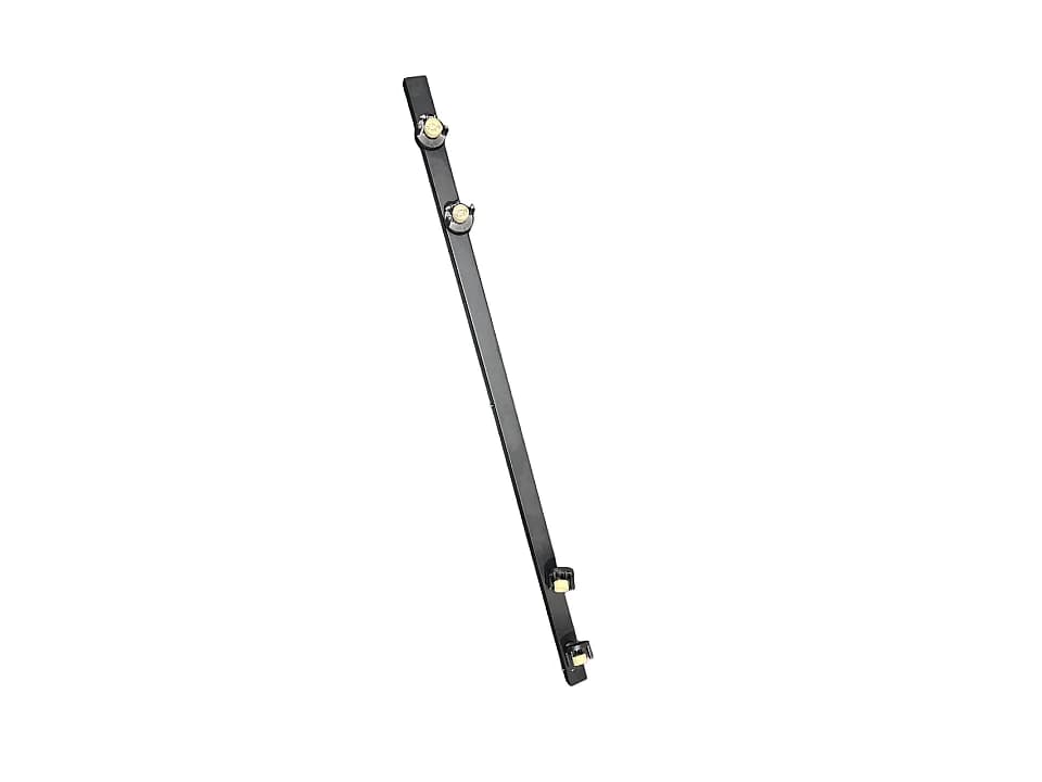 Projecteur 4 Lumières En Aluminium Noir Mat - Système Modulaire Orientable Au Design Industriel Moderne 120Cm - Éclairage Élégant Par Perenz