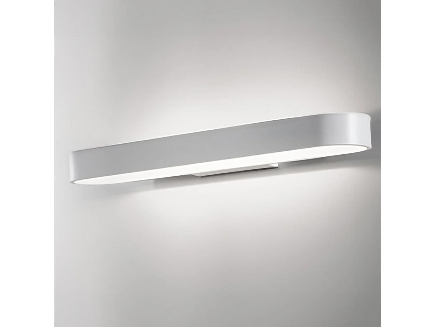 Applique Cip Linéaire Led 15,5W En Aluminium Blanc Mat 42,5Cm, Design Moderne Pour Éclairage Intérieur, Température De Lumière 3000K, Ip20