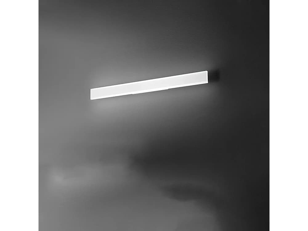 Applique Led Linéaire 32W 81,5 Cm En Aluminium Blanc Avec Sélecteur Cct 3000K/4000K/6000K Et Diffuseur Satiné - Luminaire D'Intérieur Perenz