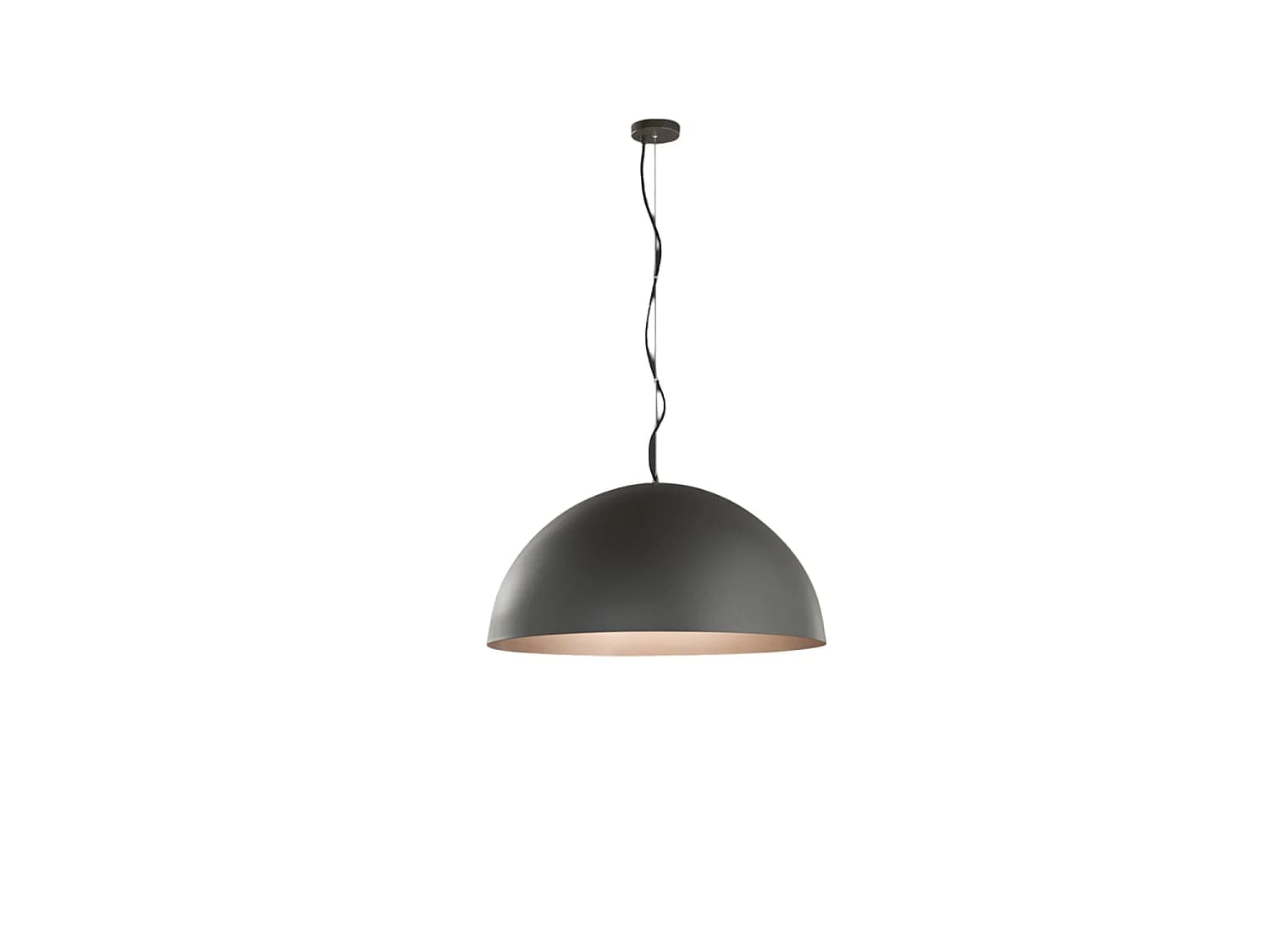 Suspension En Métal 10S48563, Finition Gris Et Marron Métallisé, 3X E27 Max 60W, Design Moderne Réglable En Hauteur - Perenz Illumina Luce