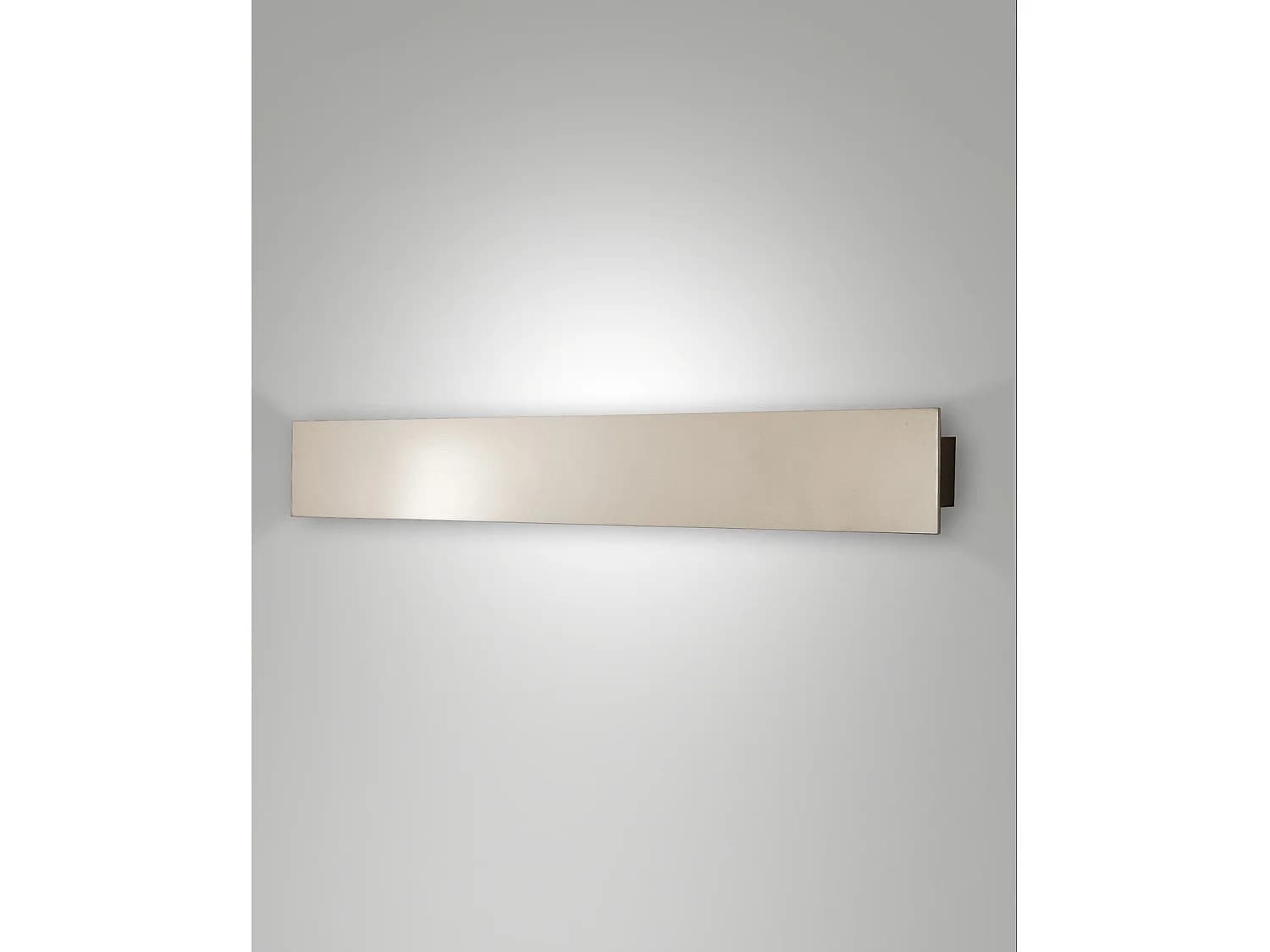 Applique Murale Led Lotus 20W 3000K, Cadre Aluminium Or Mat, Design Moderne, Intensité Variable, 64,5 Cm, Ip20, Qualité Supérieure Haut De Gamme