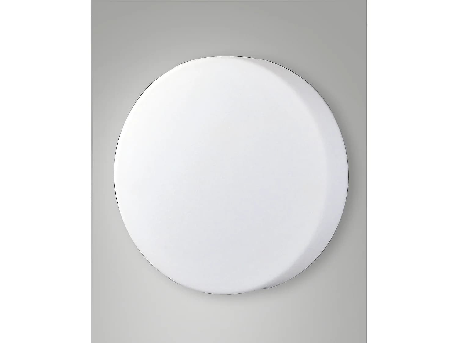 Plafonnier Moderne Graff En Métal Et Verre Soufflé, Design Blanc Élégant, Douille E27 Pour 2 Ampoules, Diamètre 40 Cm, Classe I, Ip20, 3209-65-102