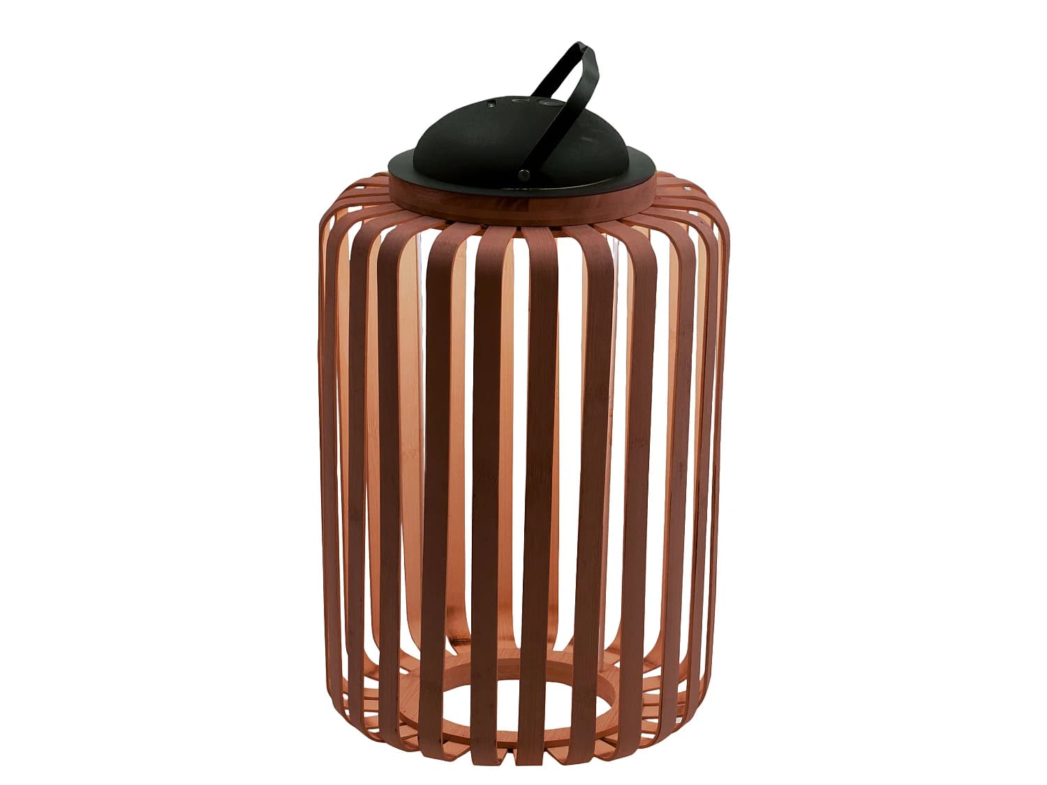 Lampe De Table À Pince Led 3 W En Métal Et Bois Finition Noyer, Ip54, Variateur Tactile, 3000 K, Classe Iii - Lampe Portable Rechargeable