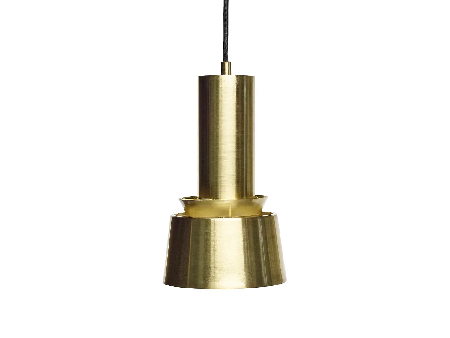 Hübsch Suspension Lanterne Fer Brass MONO