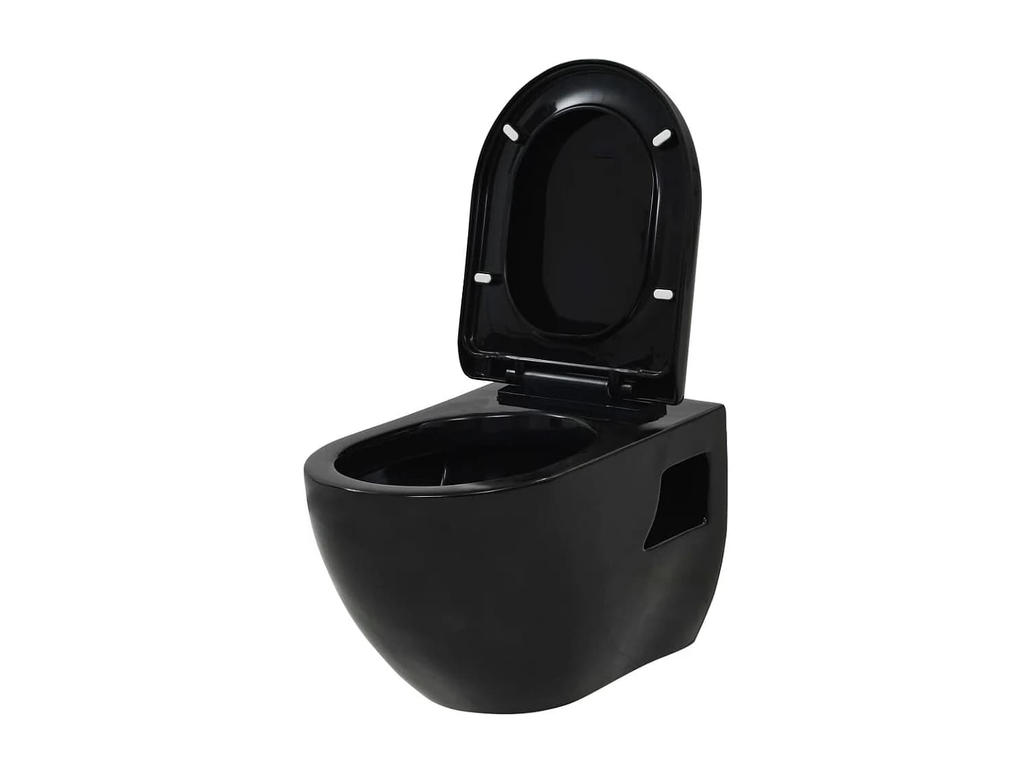 Wc suspendu céramique de noire 36 x 50 x 41.5 cm 02_0003572