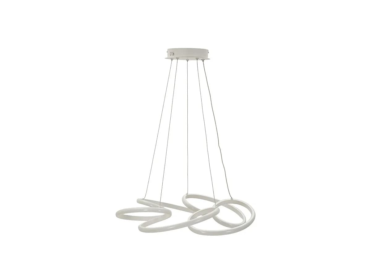 Suspension LED Design "Glovy" 120cm Blanc