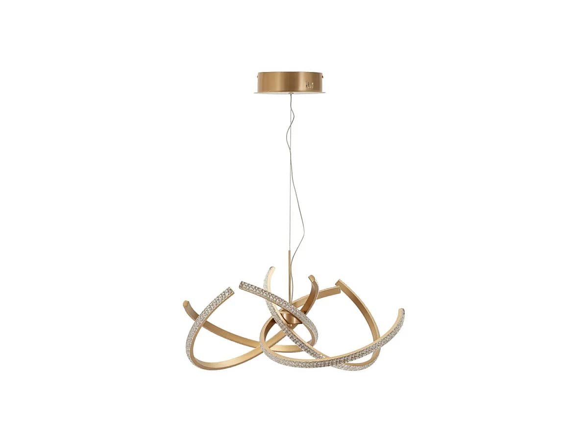 Suspension LED "Celtic" 120cm Or