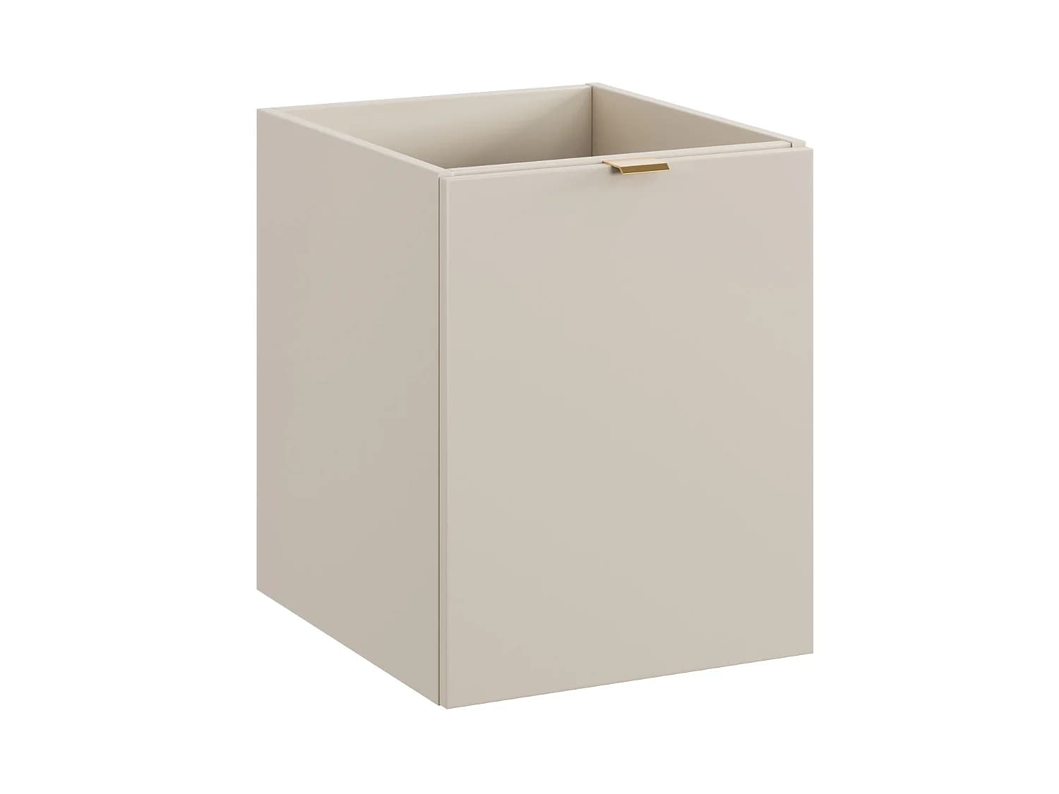 Meuble sous plan 40 cm avec panier à linge DALIA CASHMERE 81-40-1DK