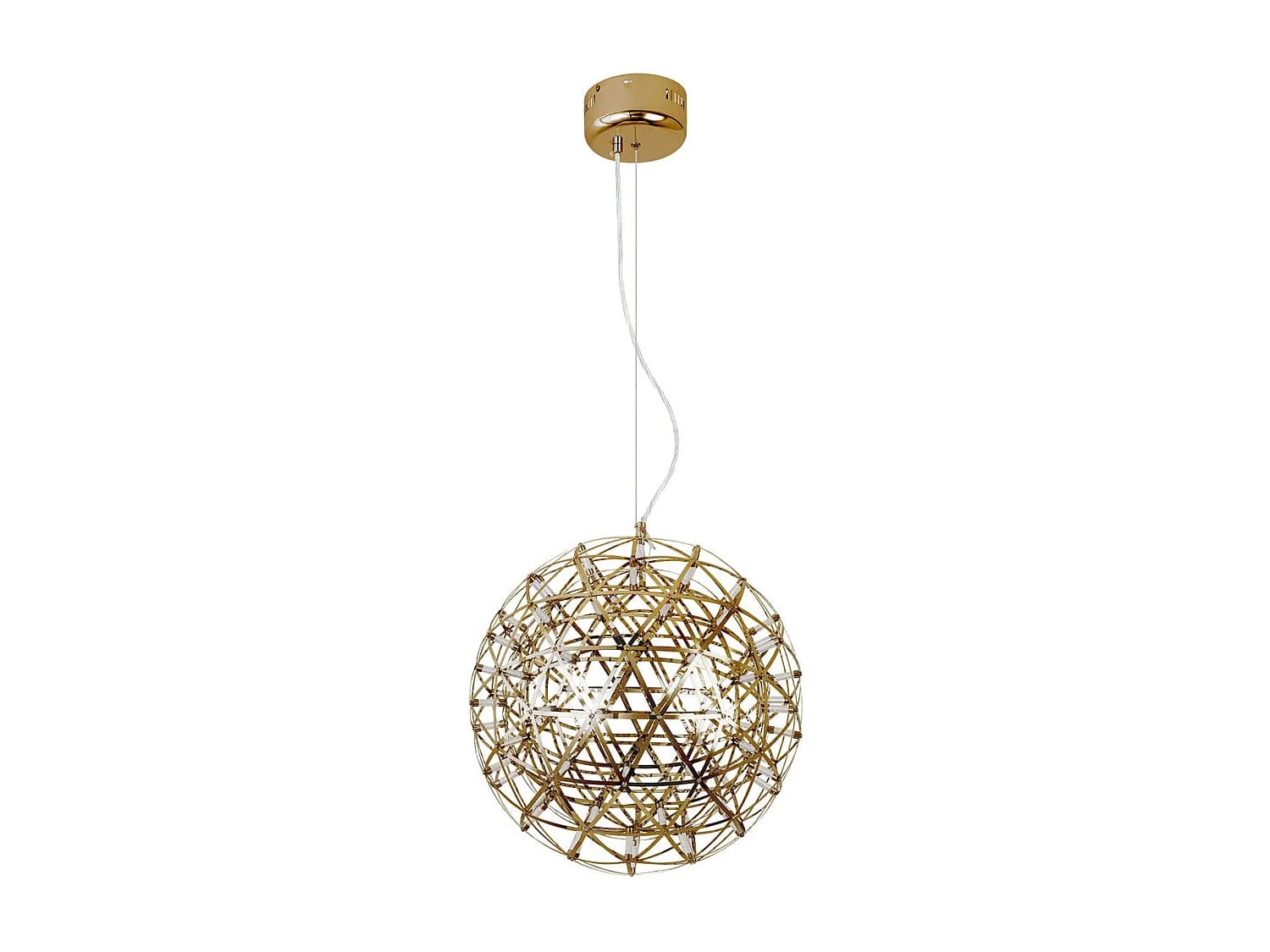 Suspension LED Aluminium 37W Gloria Ø700 mm
