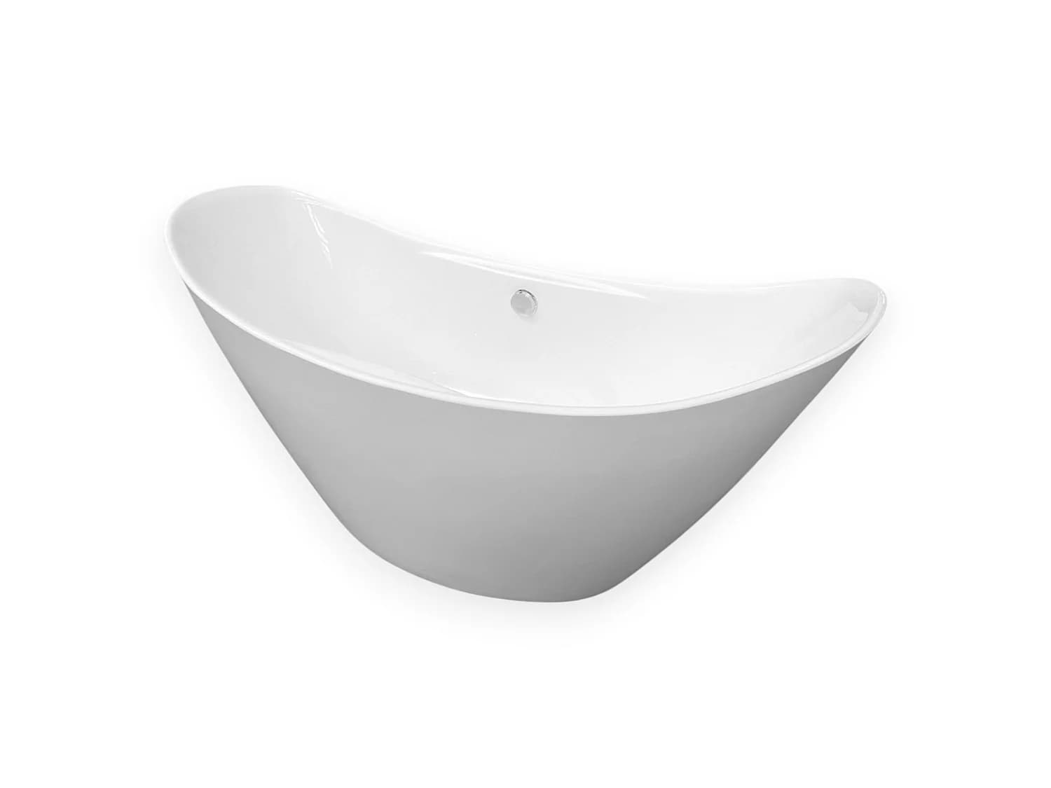Baignoire ilôt moderne 172 X 72 cm blanc – Joy