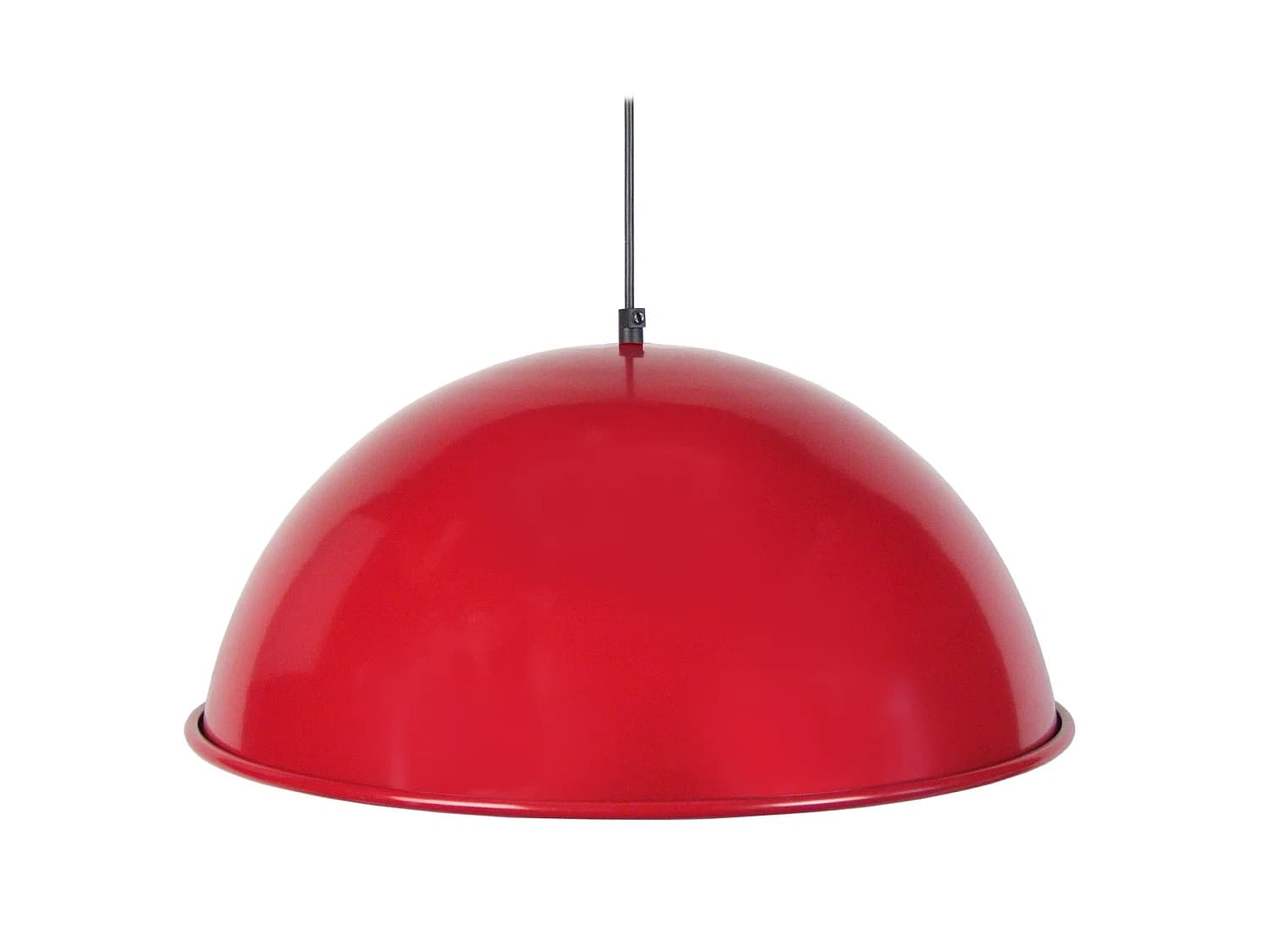 Suspension TOSEL ,métal,Rouge ,H80x D44xP44cm