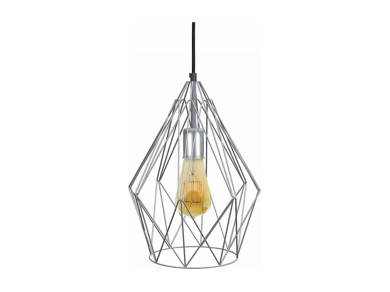 Suspension TOSEL ,métal,Aluminium,H90xD35xP30cm