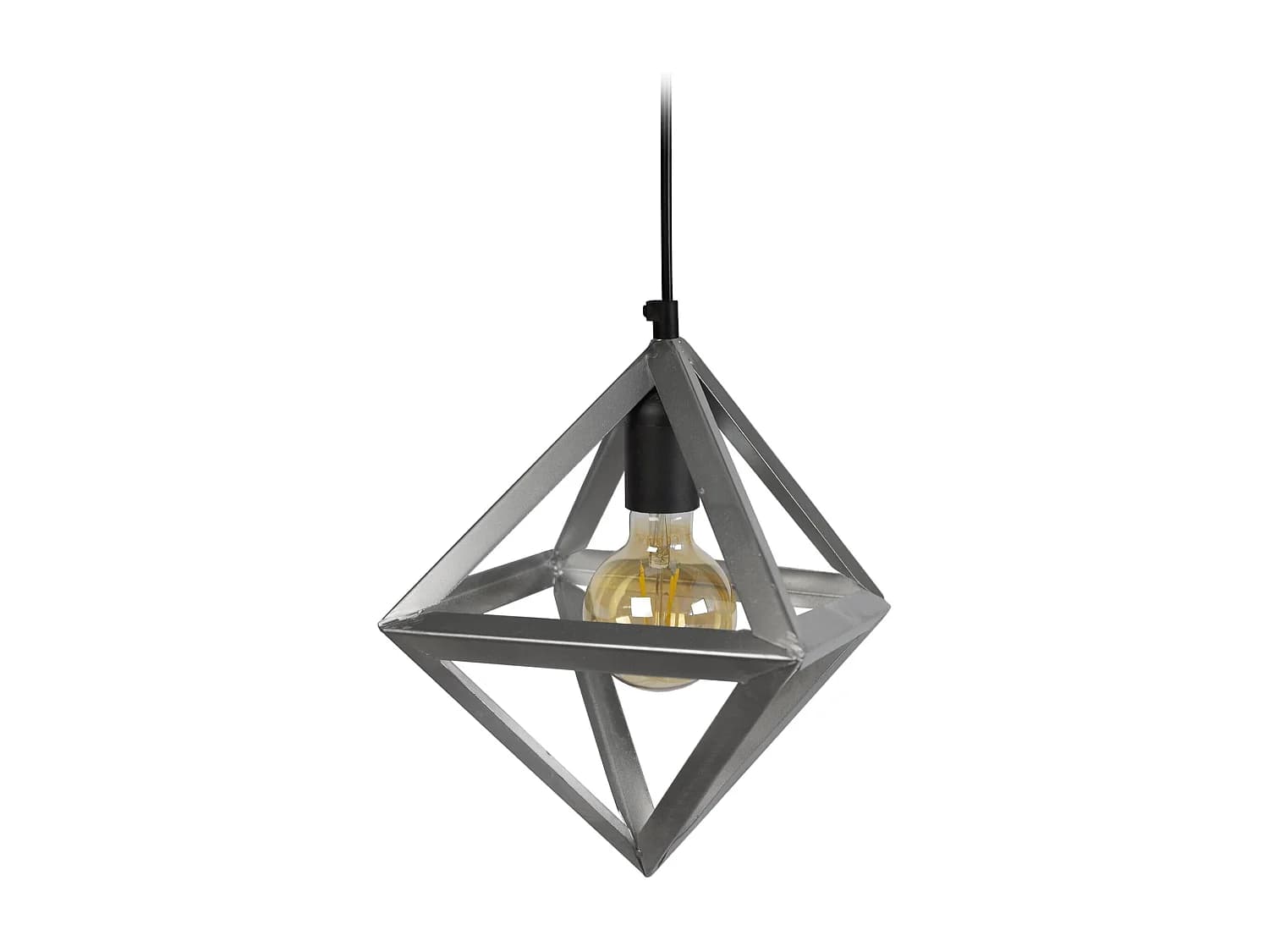 Suspension TOSEL ,métal,Aluminium,H84xD 24xP24cm
