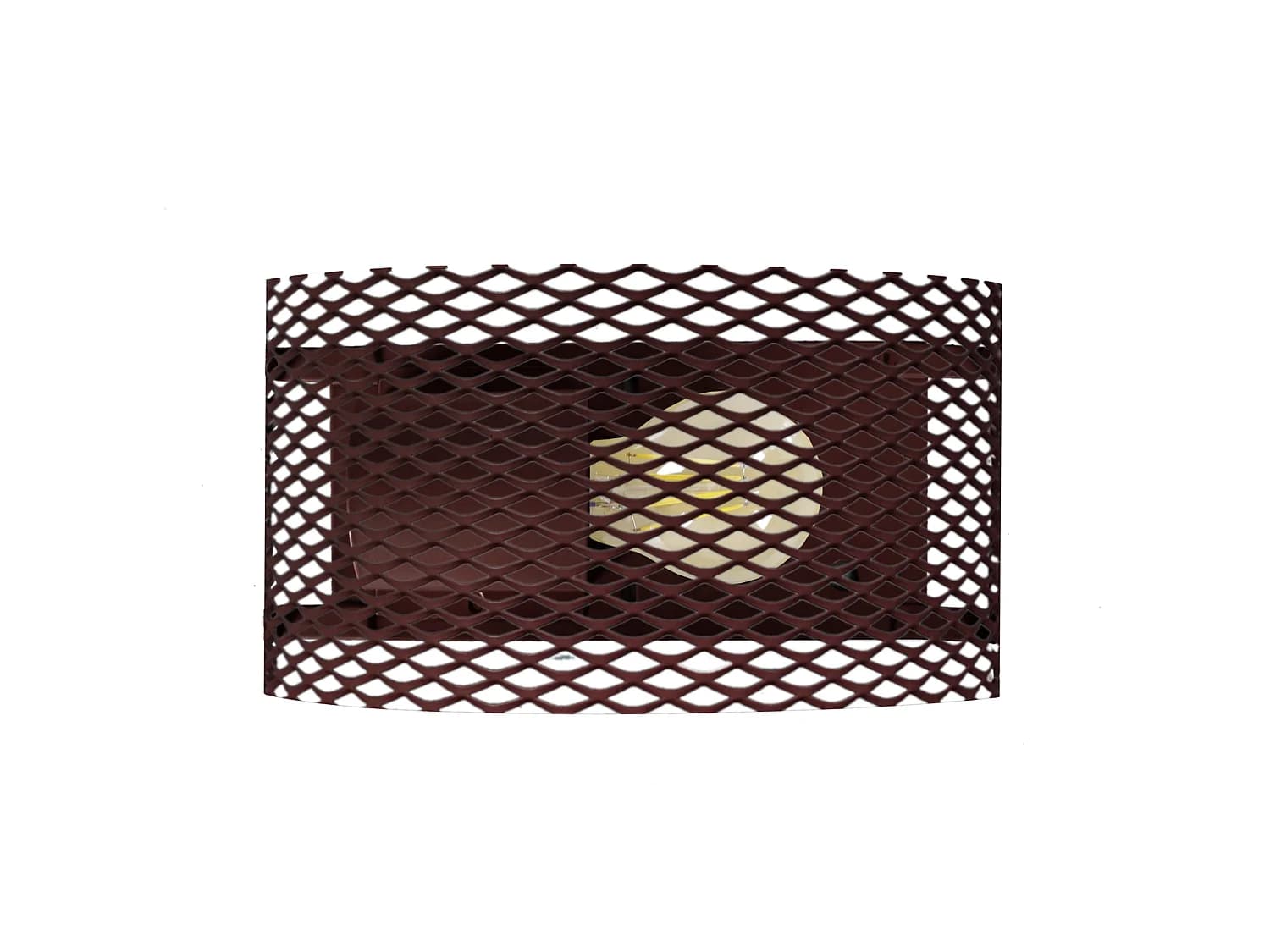 Applique TOSEL ,métal,Marron,H11xD 12x P 25cm