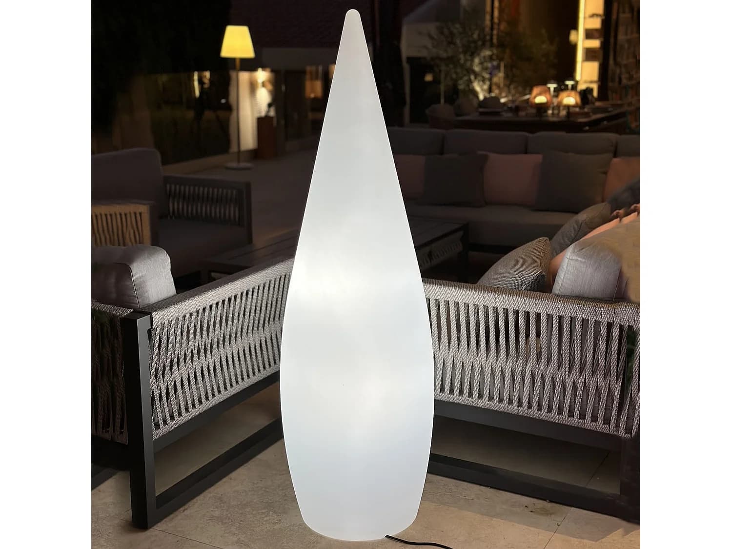 Lampadaire d'extérieur filaire CLASSY E27 H150cm