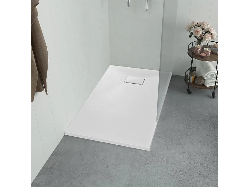 Receveur de douche SMC Blanc 80 x 80 cm WVGQ3367