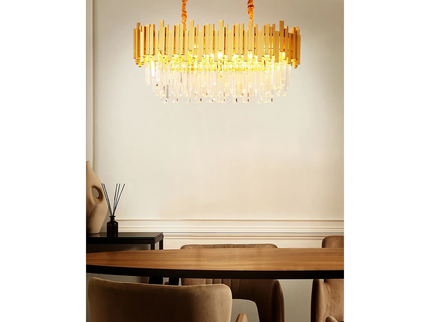 Lustre GARCIA Métal Doré