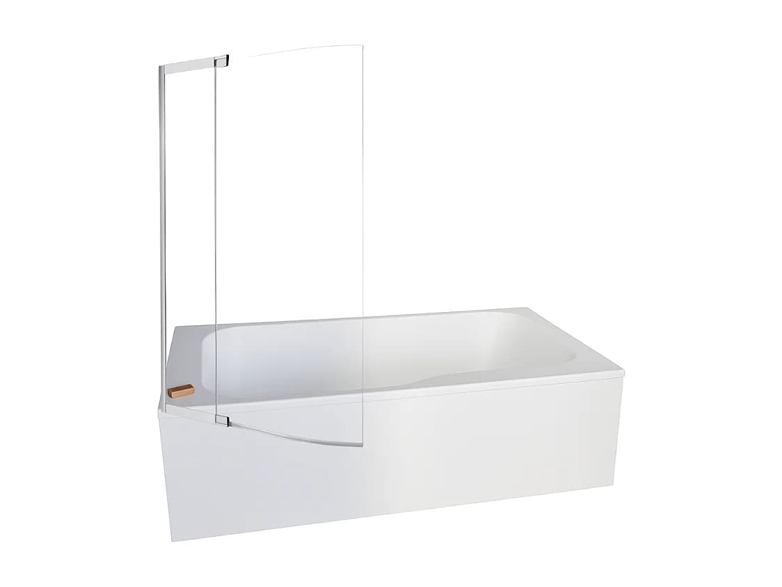 Pack baignoire bain douche 170 x 90 JACOB DELAFON Malice version gauche + tablier en angle + pare bain