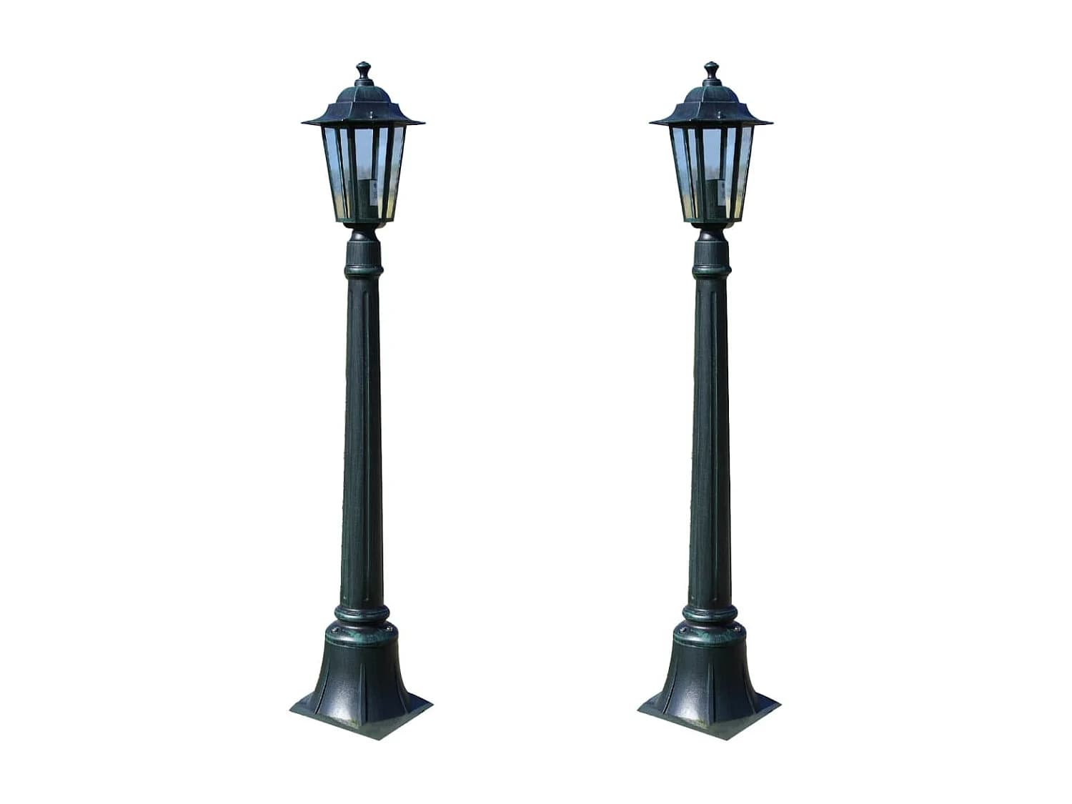 Lampes de jardin 2 pcs 105 cm FR652680