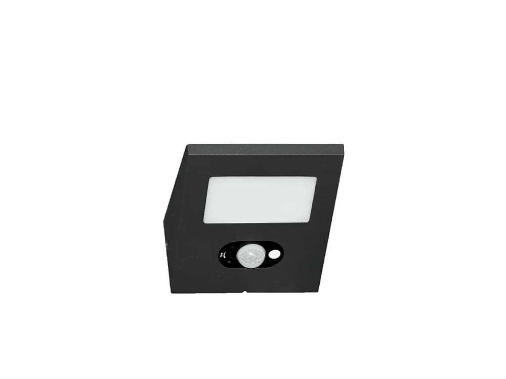 IRIS Spot à énergie solaire noir 4000K Luminaire extérieur Beneito Faure