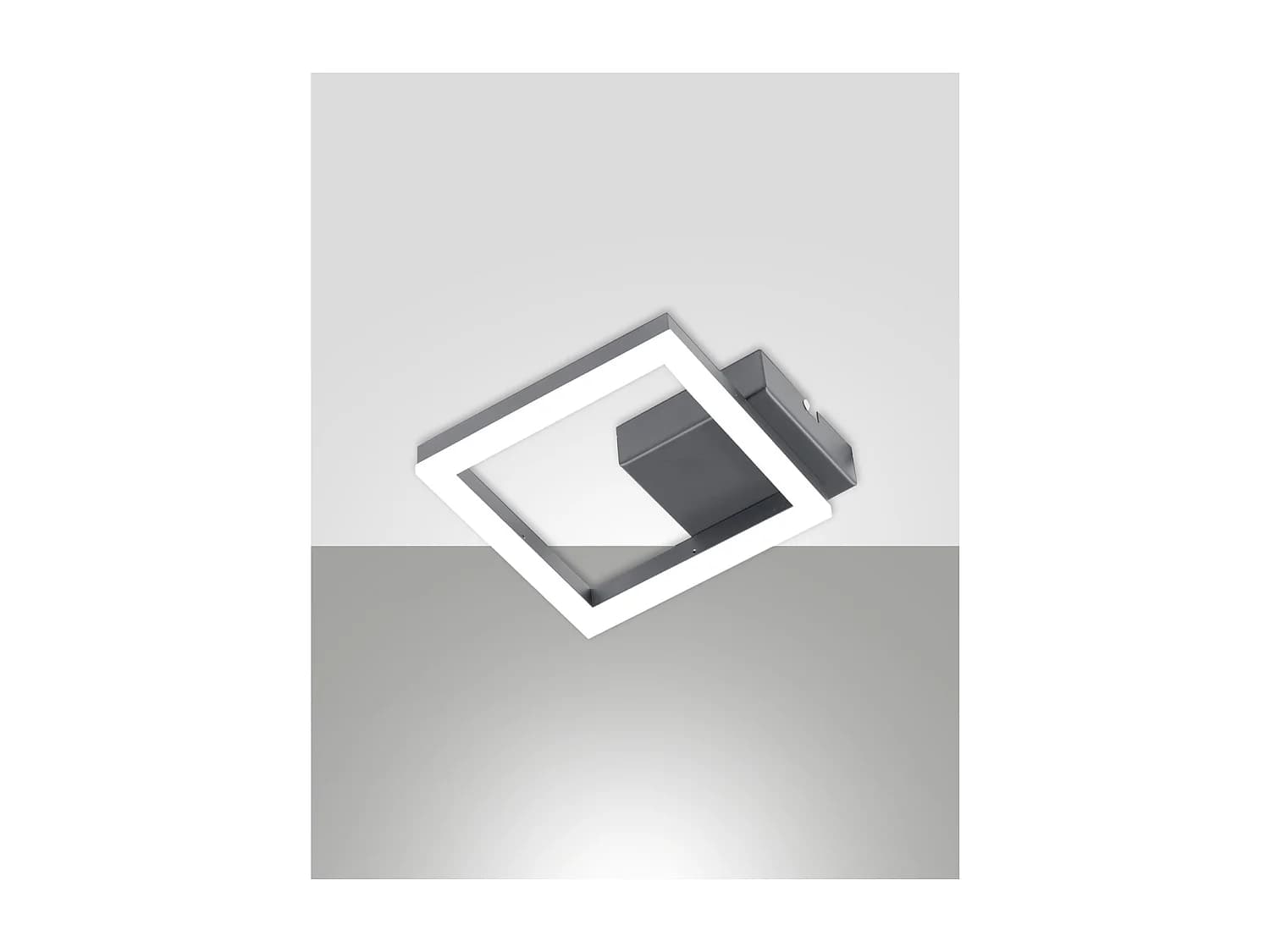 Plafonnier LED moderne BARD 11W Anthracite 3394-24-282 Fabas Luce