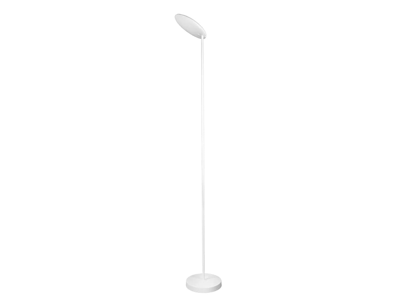 Lampadaire blanc design épuré tête orientable dimmable - Kalena