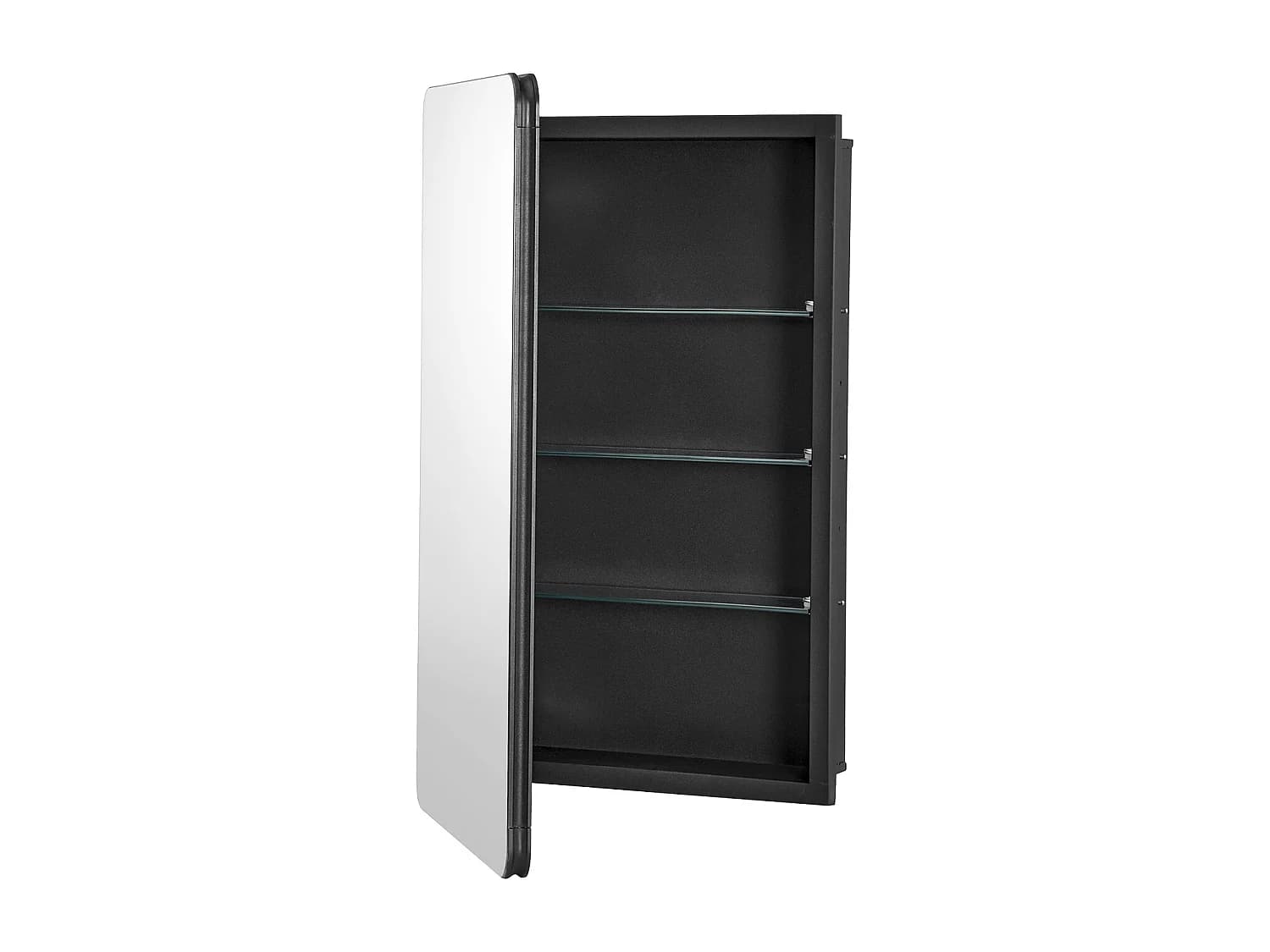 Armoire à Pharmacie, SucceBuy Armoire à Pharmacie, 42 x 70 cm, pour Salle de Bain, avec Miroir et Étages Réglables