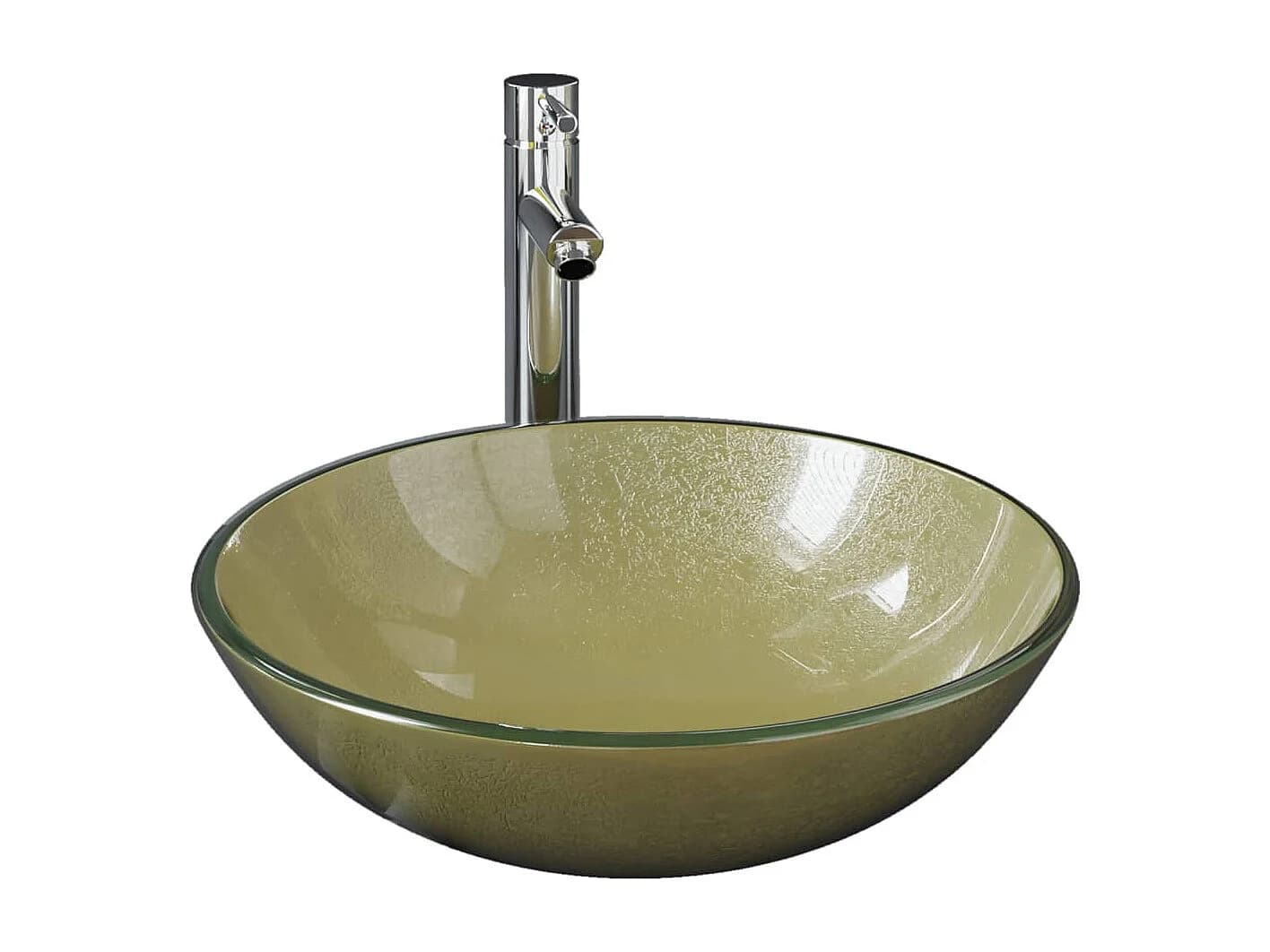 Lavabo vasque salle de verre 42 x 42 x 30.3 cm 02_0002864