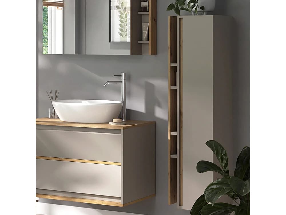 Armoire murale cachemire 35x32x120 edelin