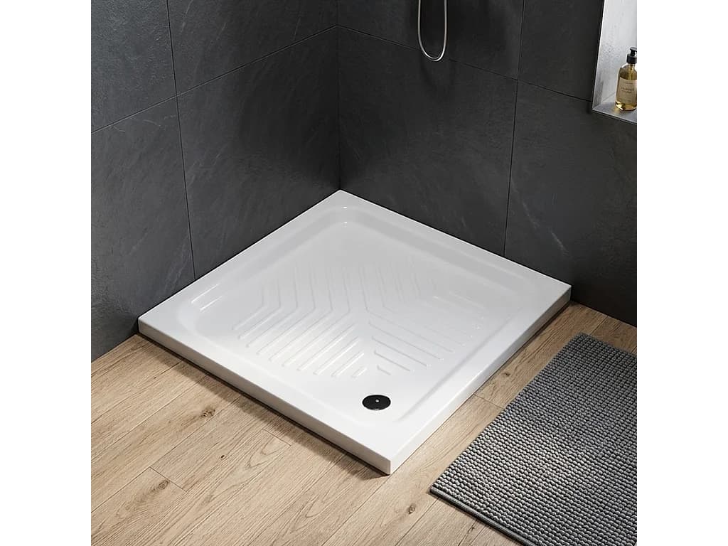 Receveur De Douche En Céramique 90X90 Cm Carré | Topazio